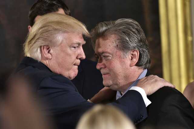Steve Bannon és Donald Trump