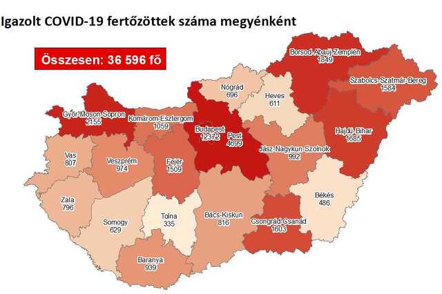 Koronavírus térkép 10. 10