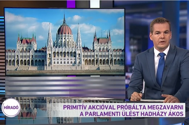 Németh Balázs híradós