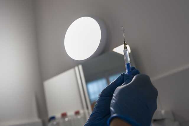 Oltás előtt az Országos Korányi TBC és Pulmonológiai Intézetben 