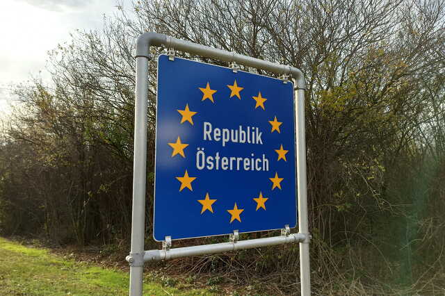 Osztrák Köztársaság tábla
