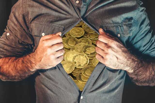 Pénz, gazdag, gazdagság, profit