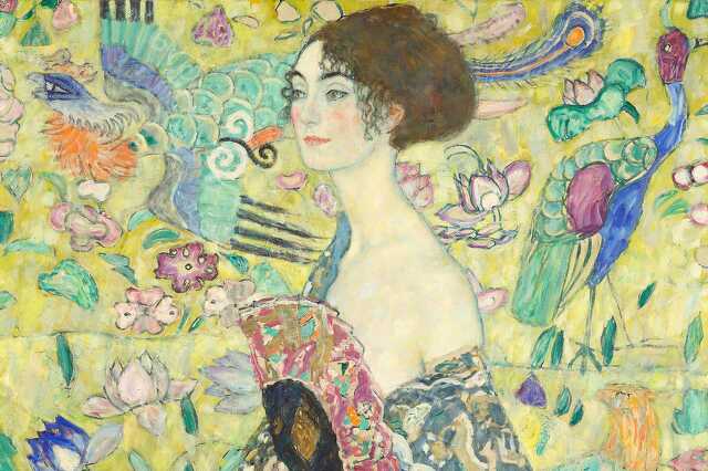 Gustav Klimt: Nő legyezővel