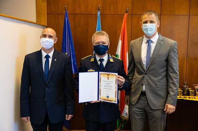 Szombathely közbiztonságáért díj