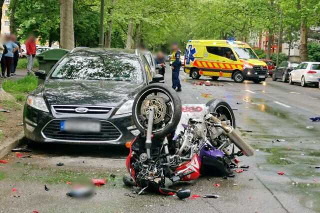 Súlyos motorbaleset Szombathelyen