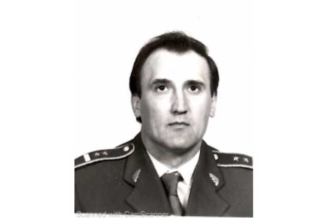 Tóth István, szombathelyi tűzoltó főtörzsőrmester