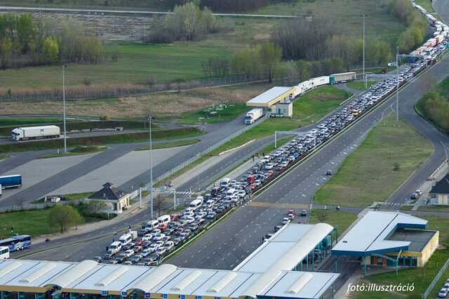 Határ, torlódás