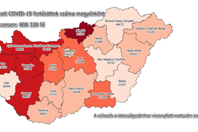 koronavírus térkép 07.07.