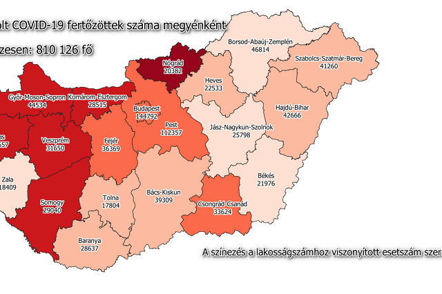 koronavírus térkép 08.11.