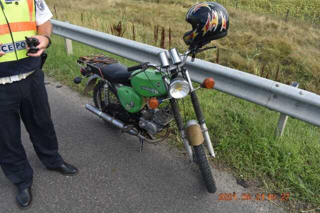 Simson az autópályán