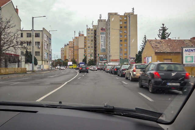 Dugó, autó, autók, Thököly utca