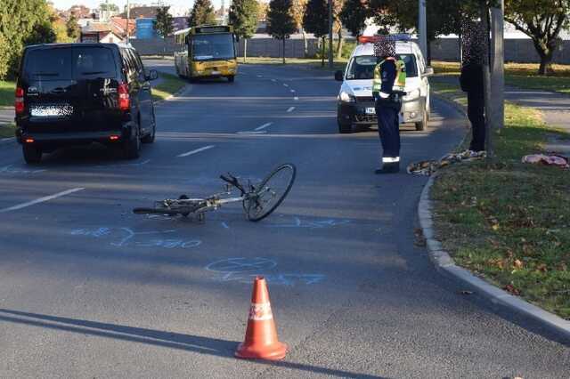 Elütöttek egy kerékpárost Sopronban