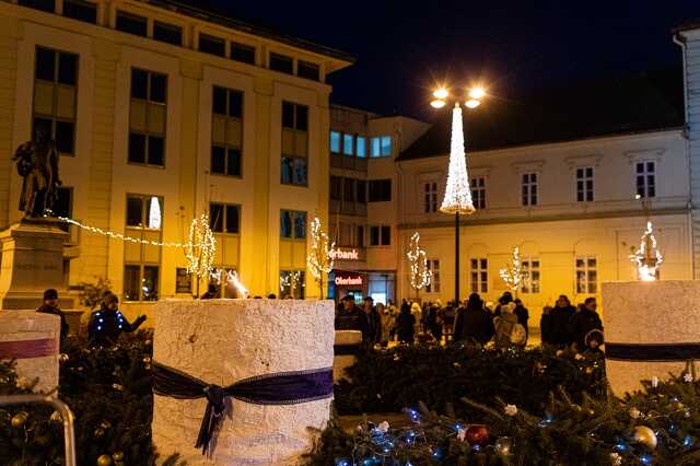 Szombathely, második adventi gyertya