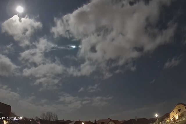 Meteor Magyarország felett
