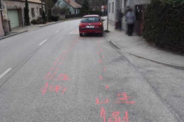 kerékpáros baleset Bánfalva