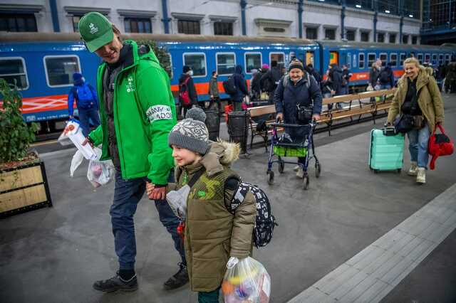 Ukrajnai háború, orosz-ukrán háború - Menekültek Budapesten