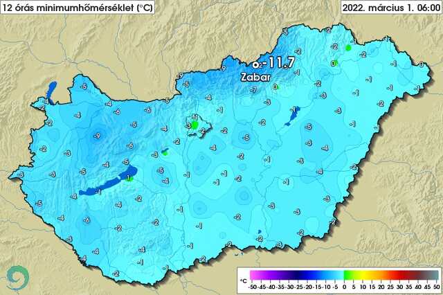 Hó és mínuszok a meteorológiai tavasz első napján