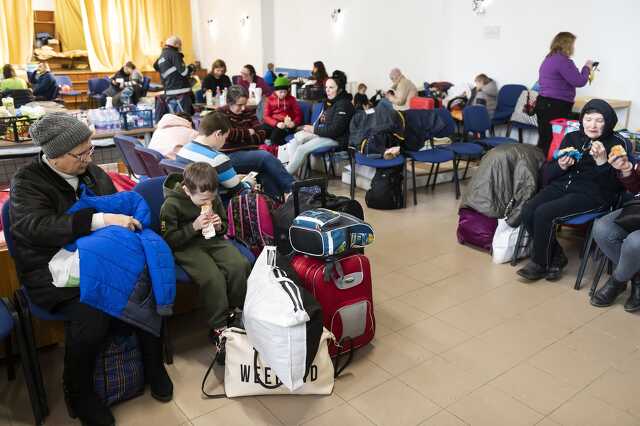 Menekültek Beregsurányban