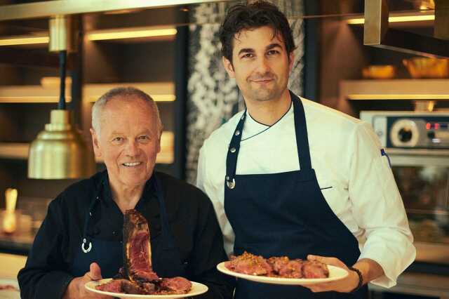 Szántó István és Wolfgang Puck