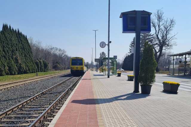 Szombathely-Kőszeg vasút átadása