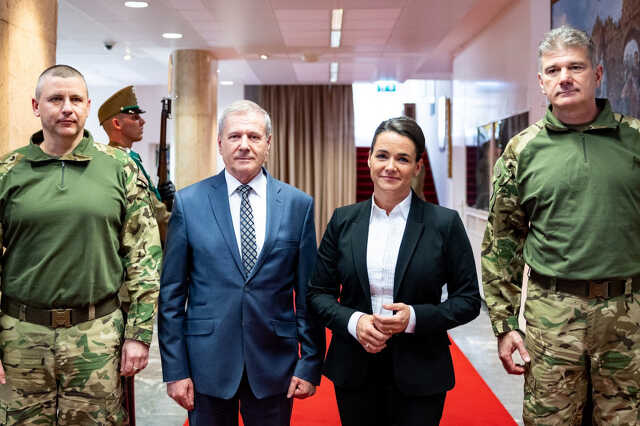 Novák Katalin főparancsnok