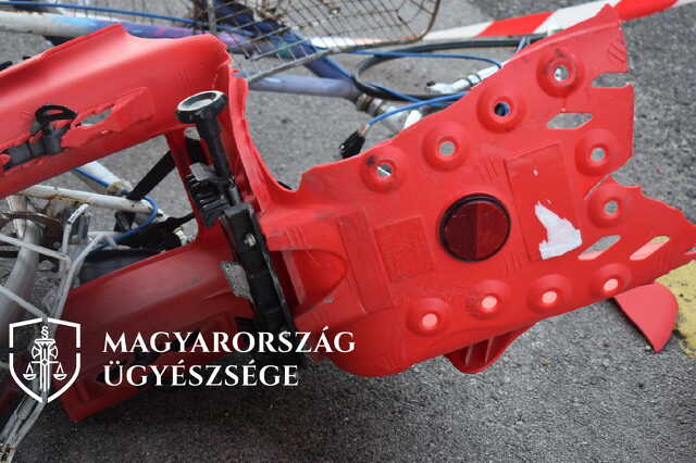 kerékpáros baleset