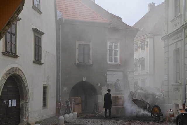 Füstös jelenet a Petőfiről szóló filmből. 