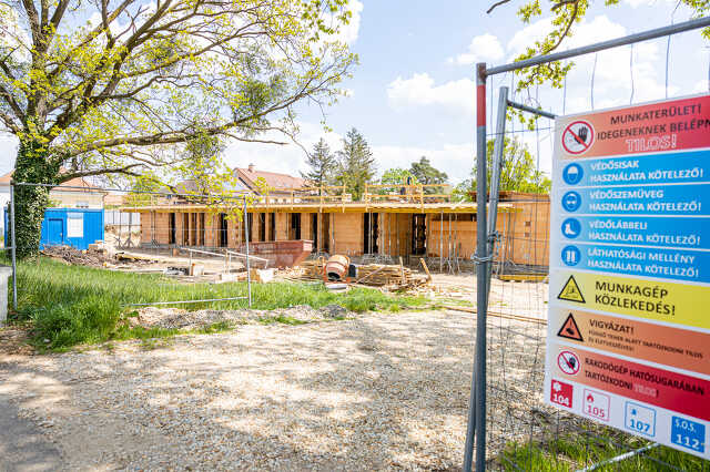 Városligeti Bölcsőde építése Szombathelyen