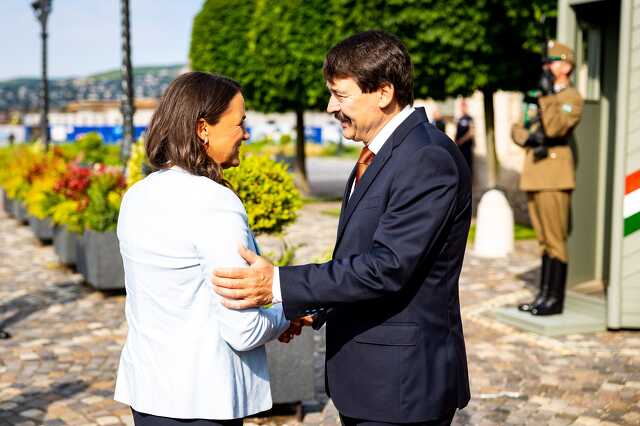 Novák Katalin és Áder János