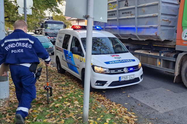 A helyszíni szemle ideje alatt torlódás alakult ki