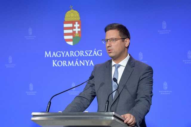 Gulyás Gergely, kormányinfó