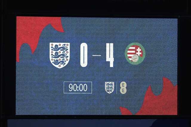 Anglia - Magyarország 0-4