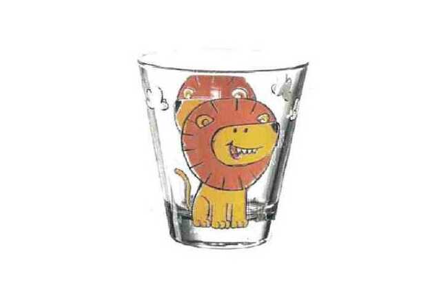  Leonardo BAMBINI pohár oroszlán motívummal, 215 ml