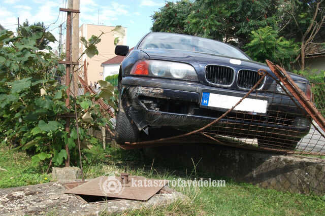 Gázcsonkor tört a BMW Szentgotthárdon