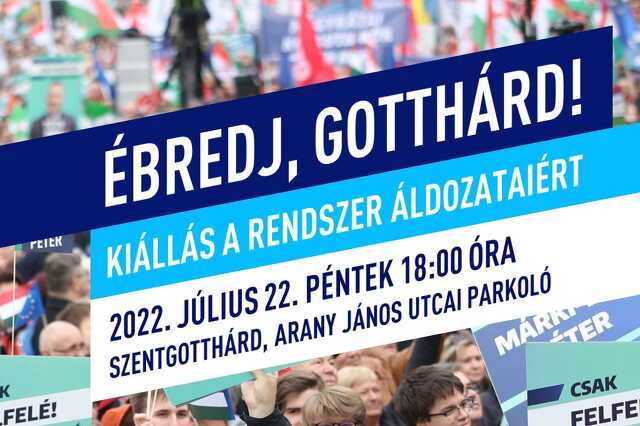 Tüntetés, Szentgotthárd