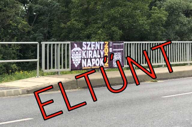 Eltűnt a SzentKirály Napok molinója