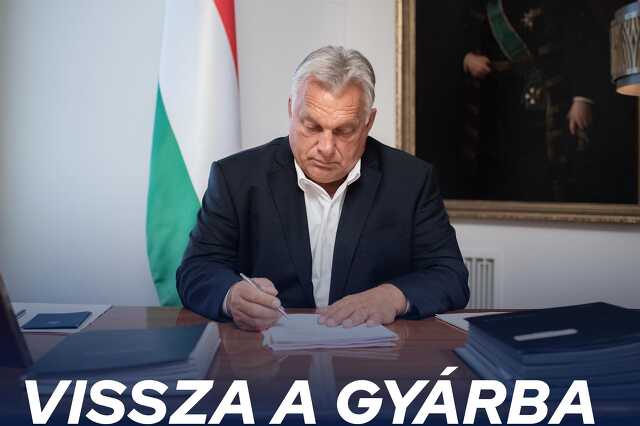 Orbán megborotválkozott