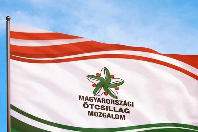 Magyarországi Ötcsillag Mozgalom -zászló