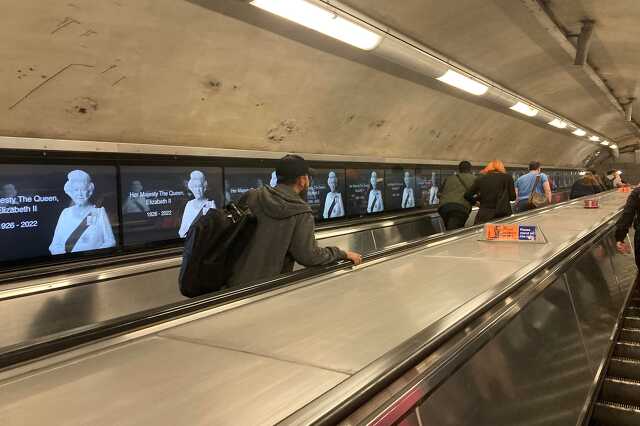 Londoni metró - II. Erzsébet
