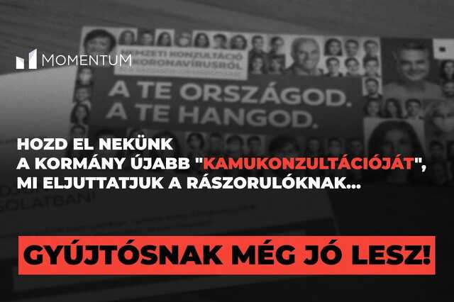 Momentum - nemzeti konzultáció