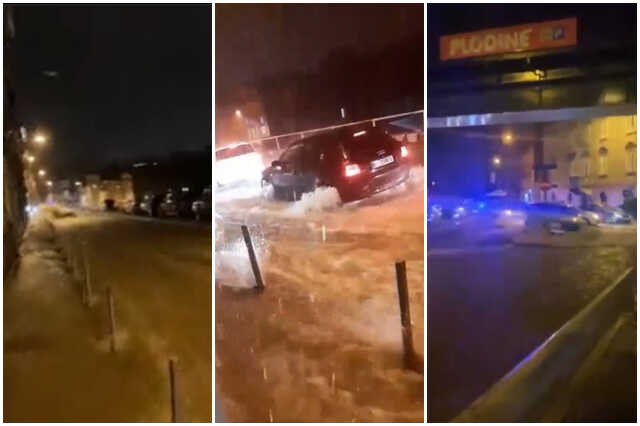 Özönvízszerű eső csapott le szerdán Horvátországra