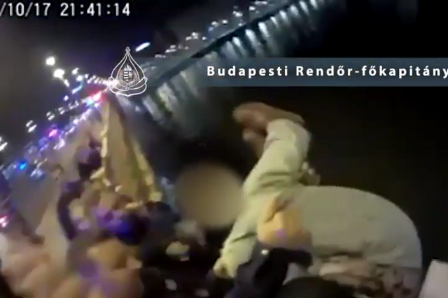 Lány mentése a Margit hídon