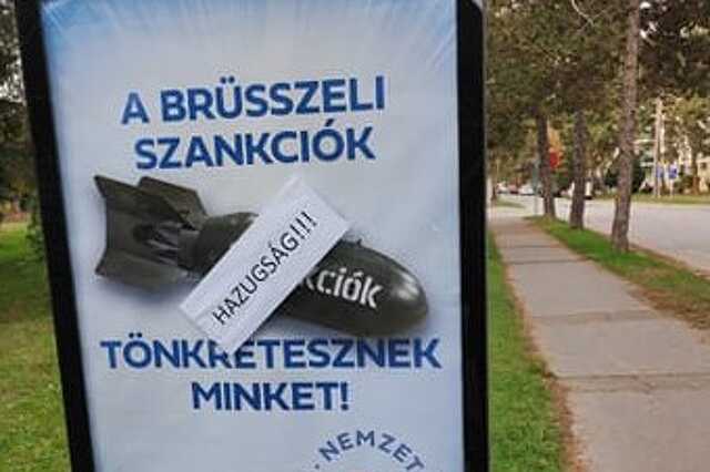 Bombás plakát, Kőszeg