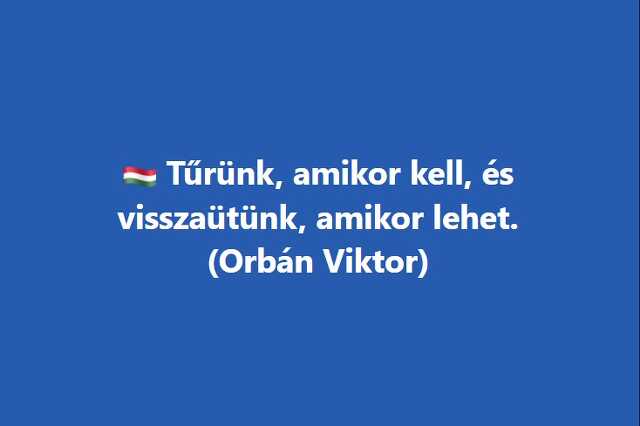 Kovács Zoltán Facebook üzenete