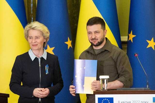 Zelenszkij - von der Leyen