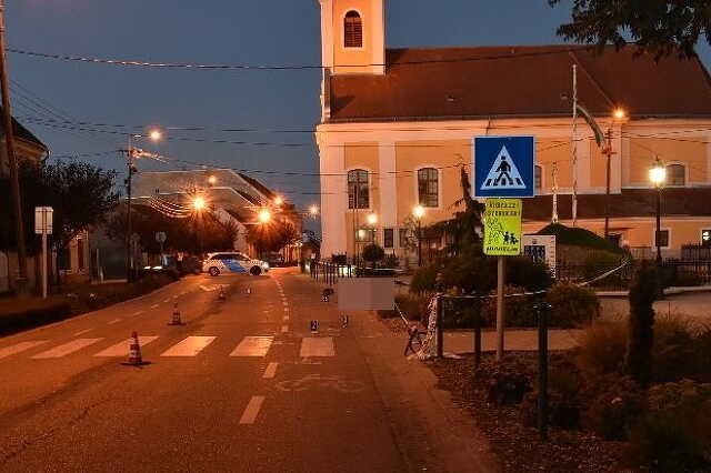 A Jánossomorján elütött fiatal nő a helyszínen meghalt