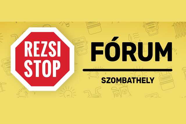 RezsiSTOP Szombathelyen