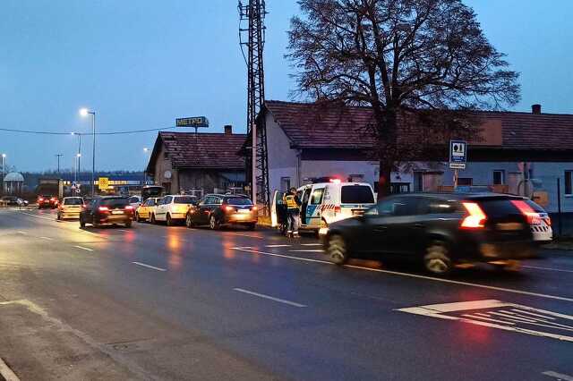 Baleset Szombathelyen