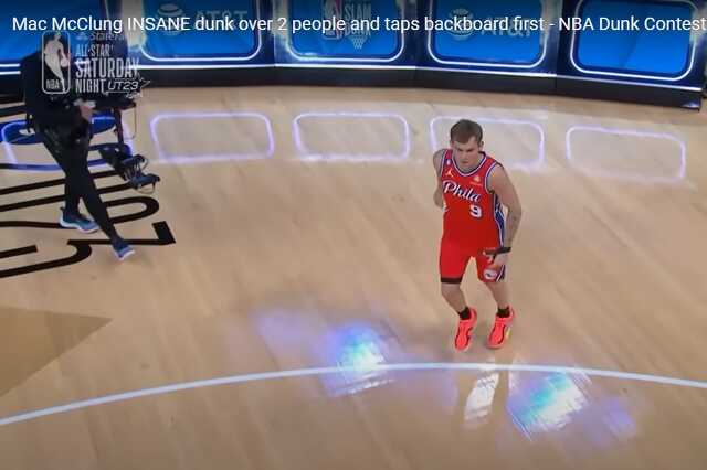 Mac McClung zsákol az NBA-ben
