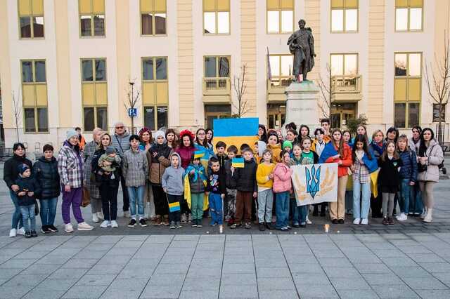 Ukrán megemlékezés Szombathelyen